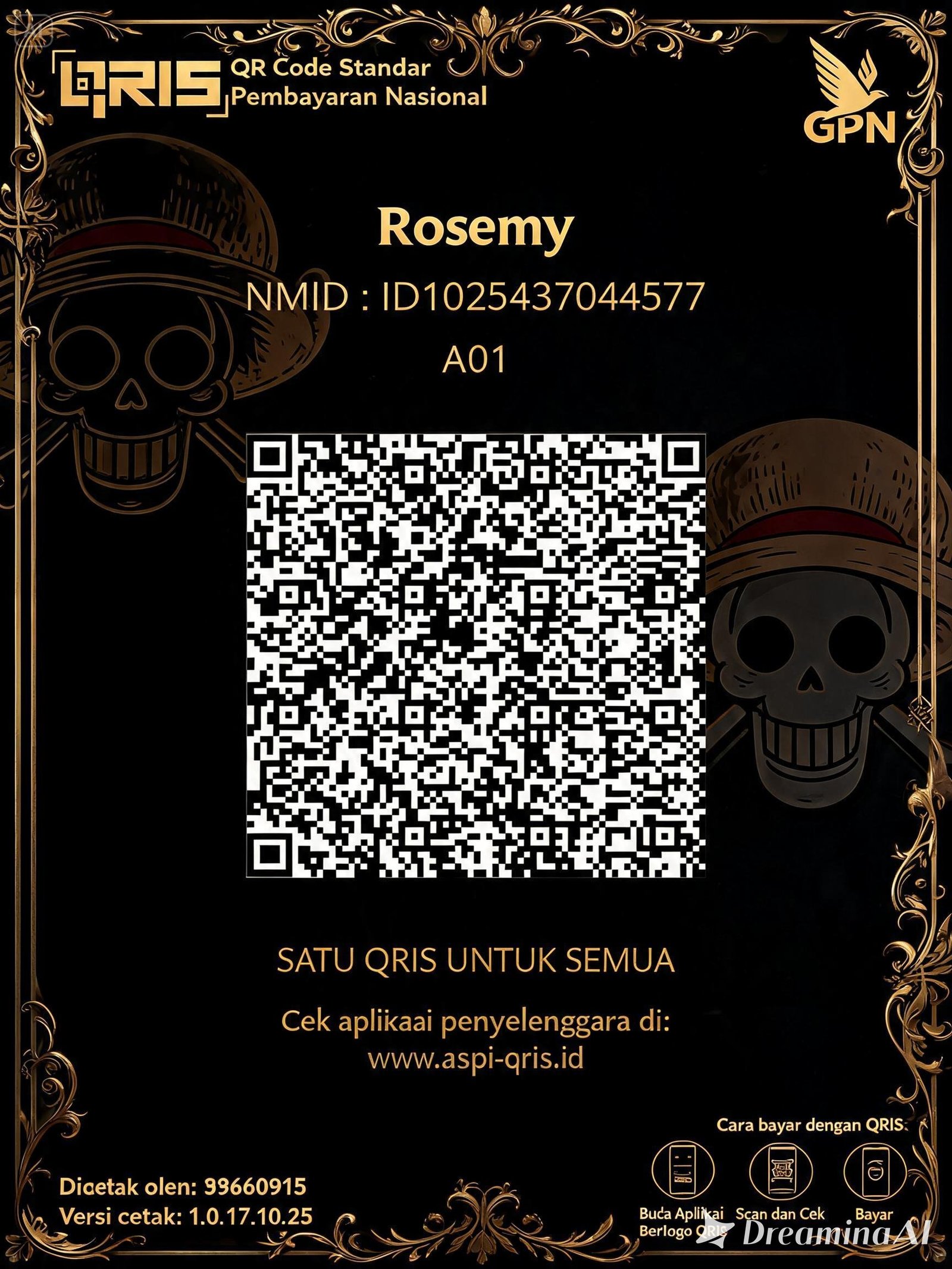 QRIS Rosemy